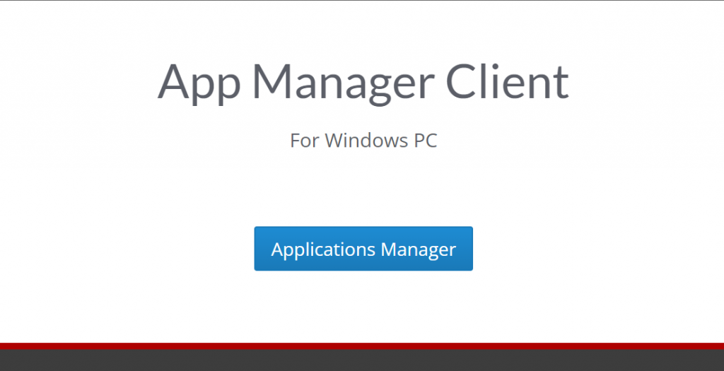 applications manager