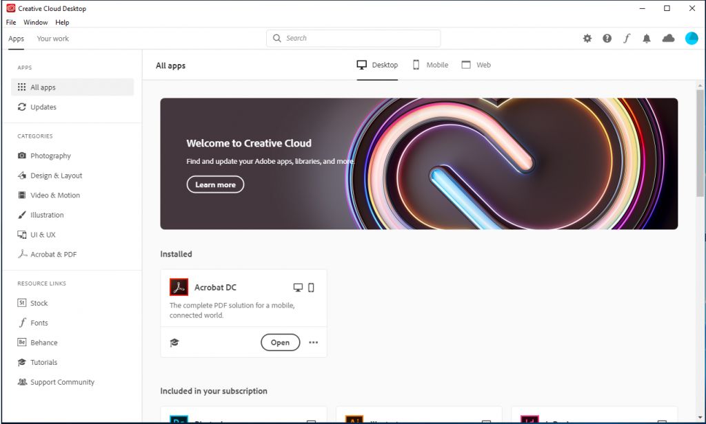 Adobe Creative Cloud